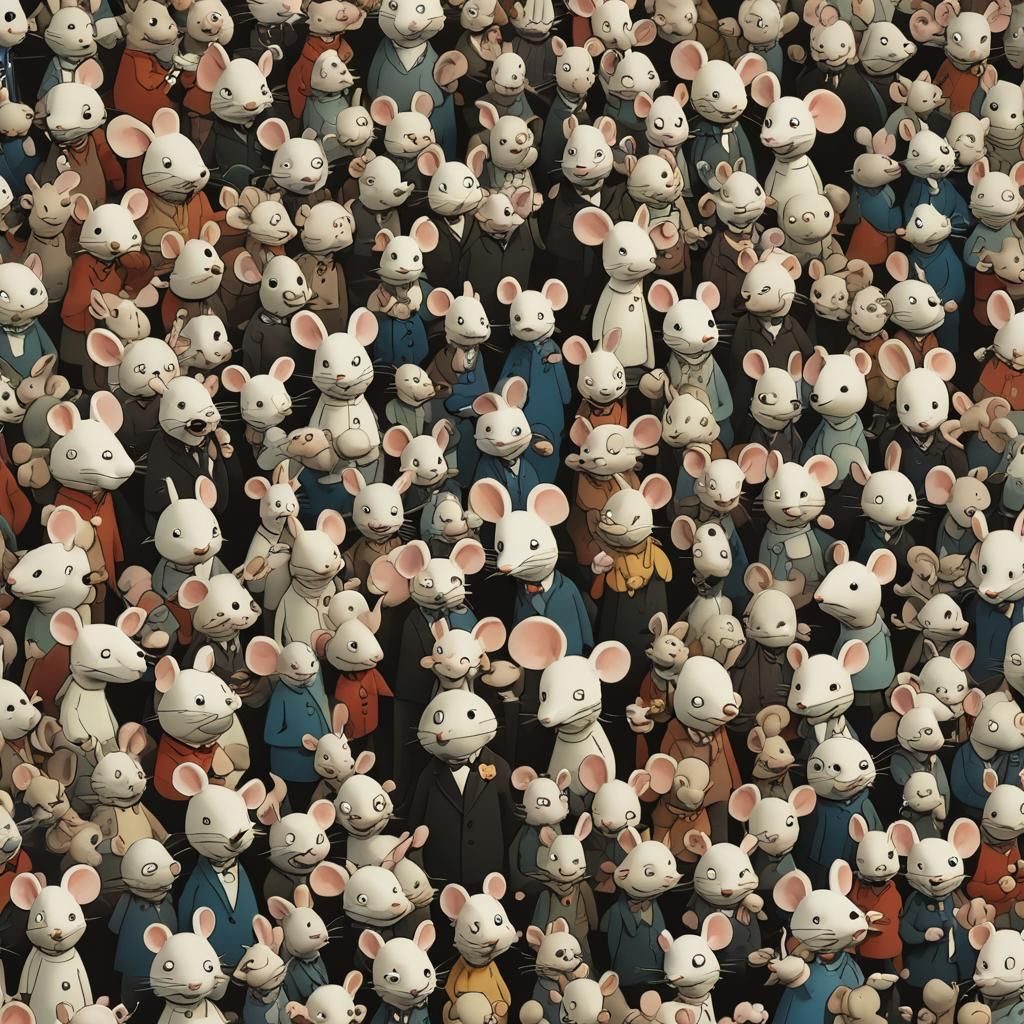 Secret Mice Philosophy Society: Naive Folk Art