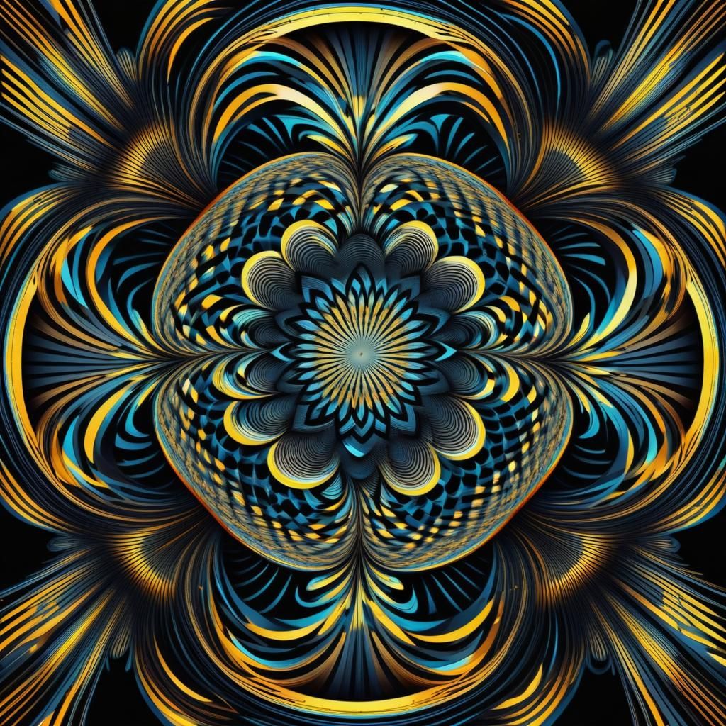 Optical Illusion Abstract