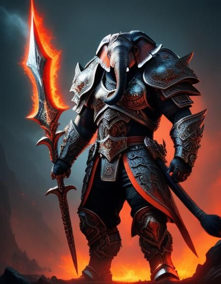 Chon Daj - Warrior Elefantin