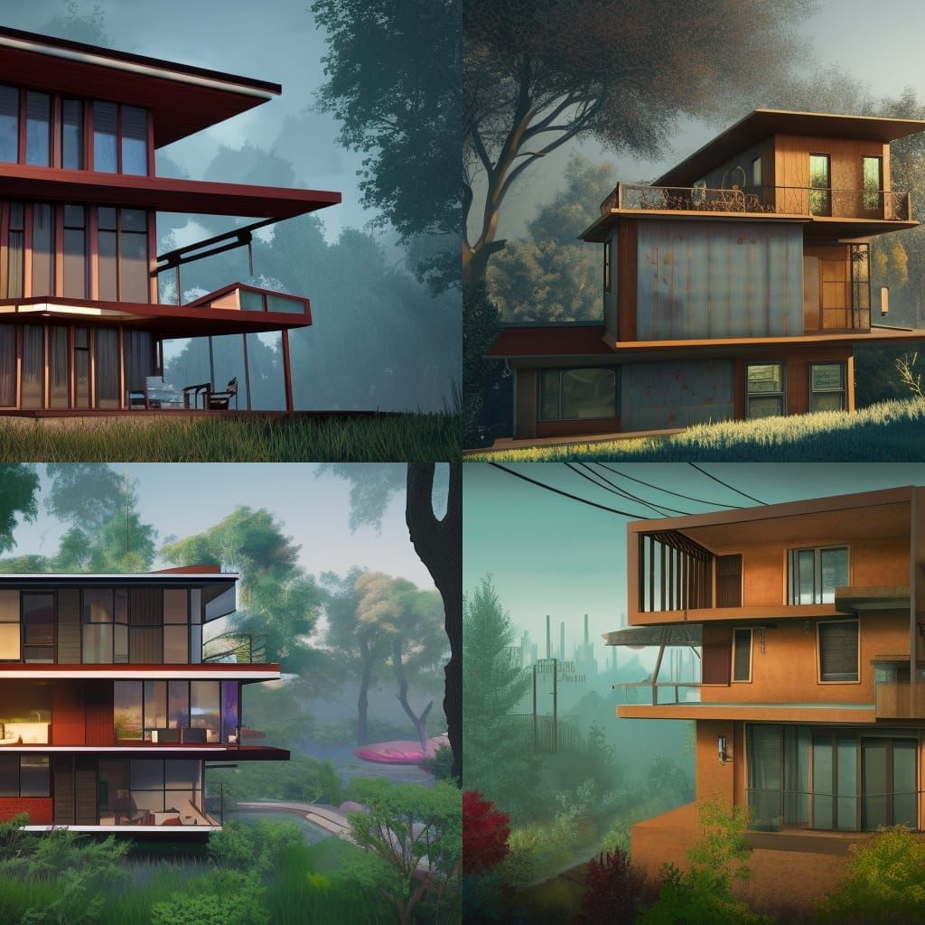 Mid-Century Modern Home in NYC Suburbs