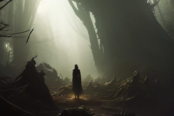 Sinister Dark Fantasy Heart, Masterpiece in 8K Resolution