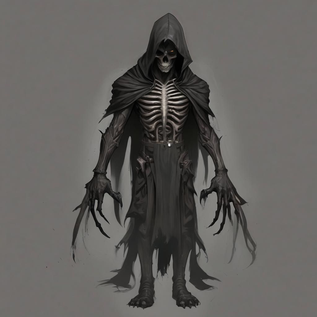 Grimdark Fantasy Art Illustration