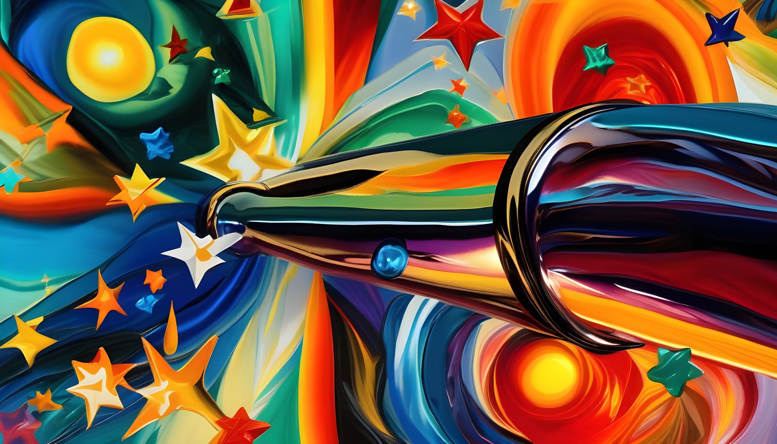 Miraculous Vortex of Glowing Plasma