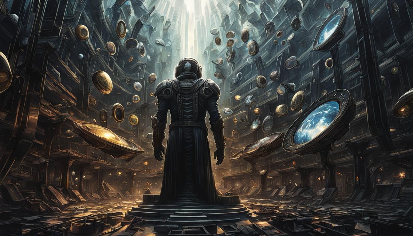 Spaceship Rings Reflected in Mirrors, Sinister Style