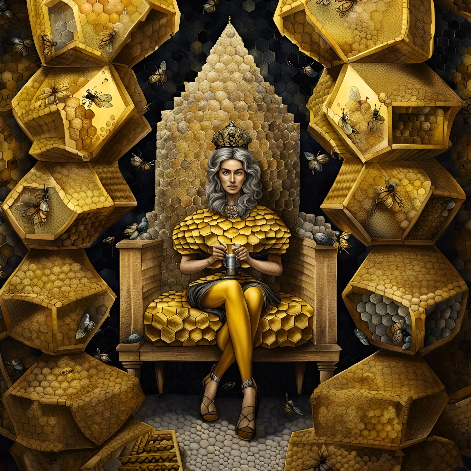 Queen Bee (III) aka Bee Surreal