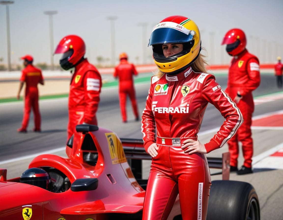 First Formula One official Ferrari female driver