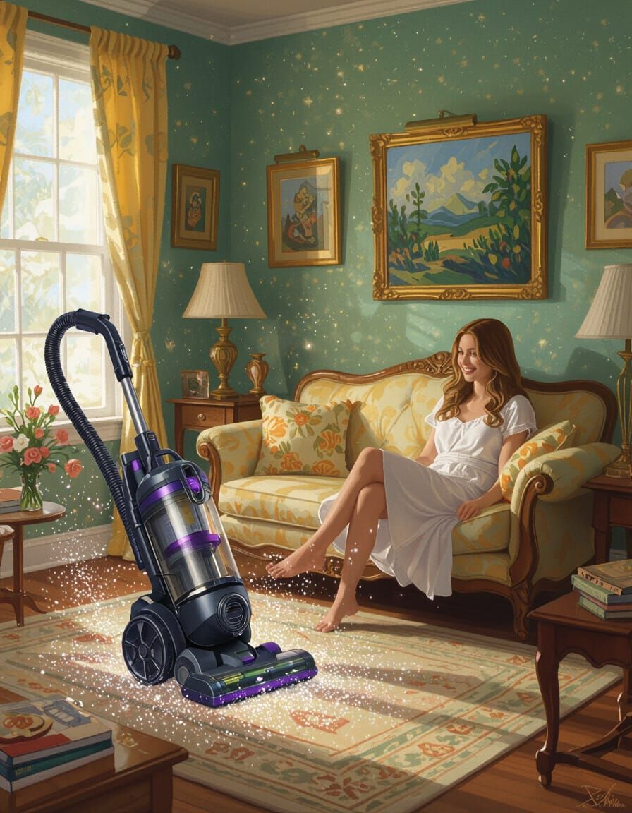 Magical Self-Operating Vacuum in Jamaican Fairyland