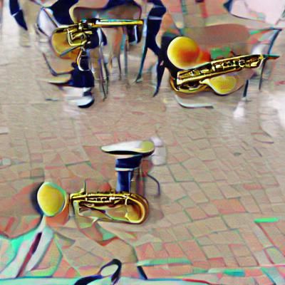 Jazz Band Performing Live on Stage