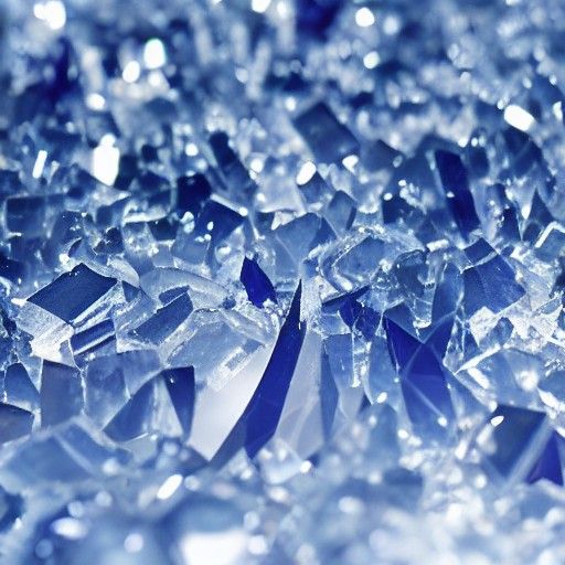 Abstract Crystallized Time Visualisation