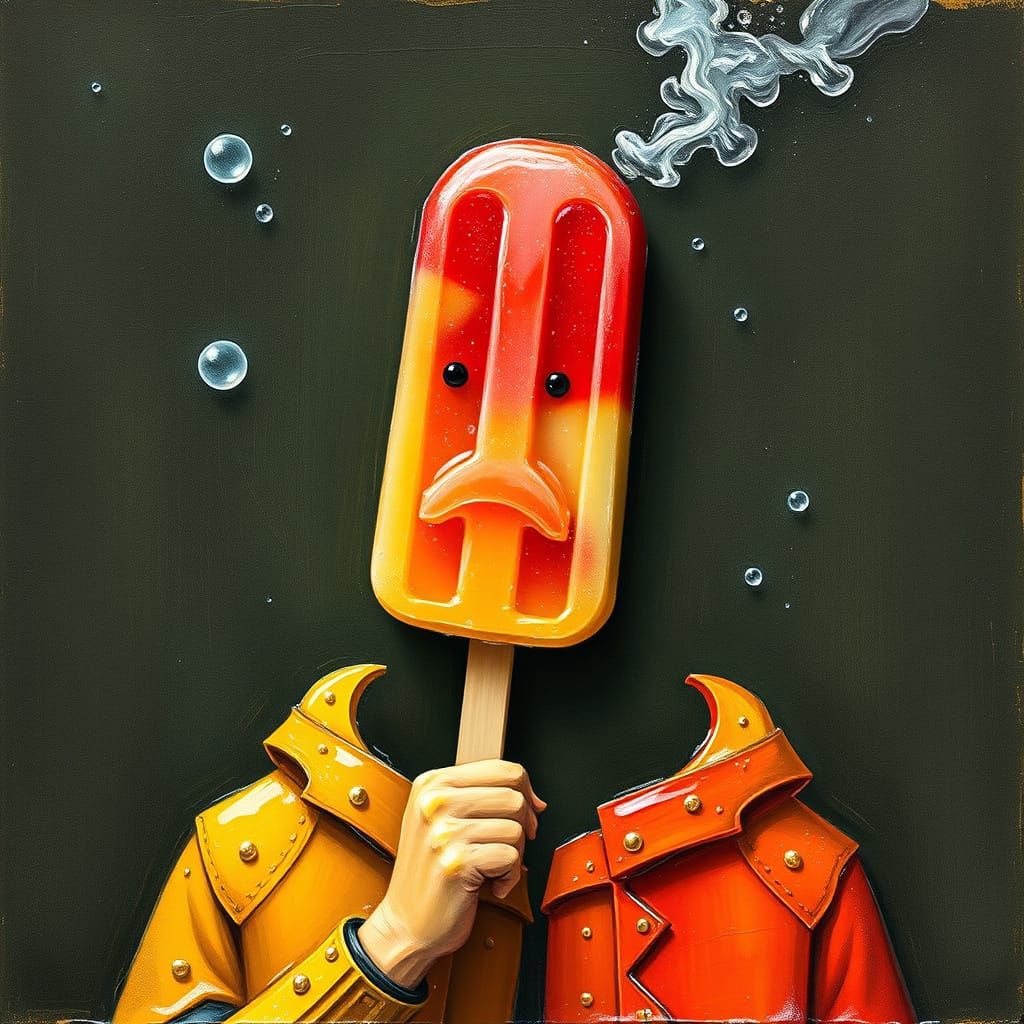 Popsicle Father: A Sweetly Surreal Creation