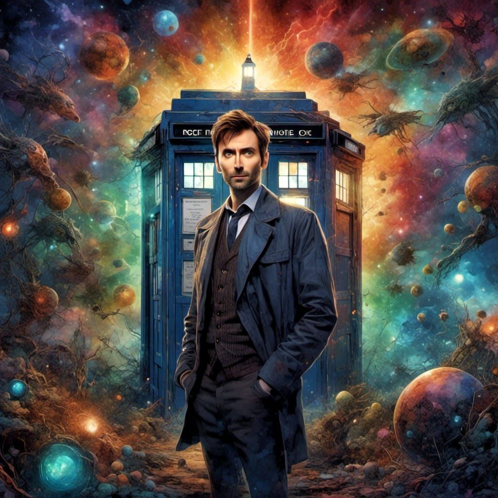 Dr. Who's Arrival on Alien World