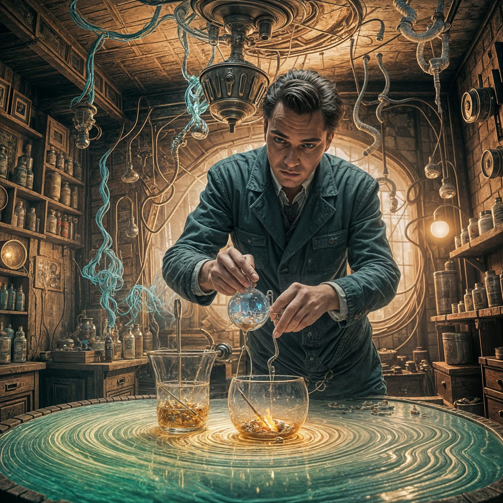 Basement Surrealism: 3D Cinematic Game Art