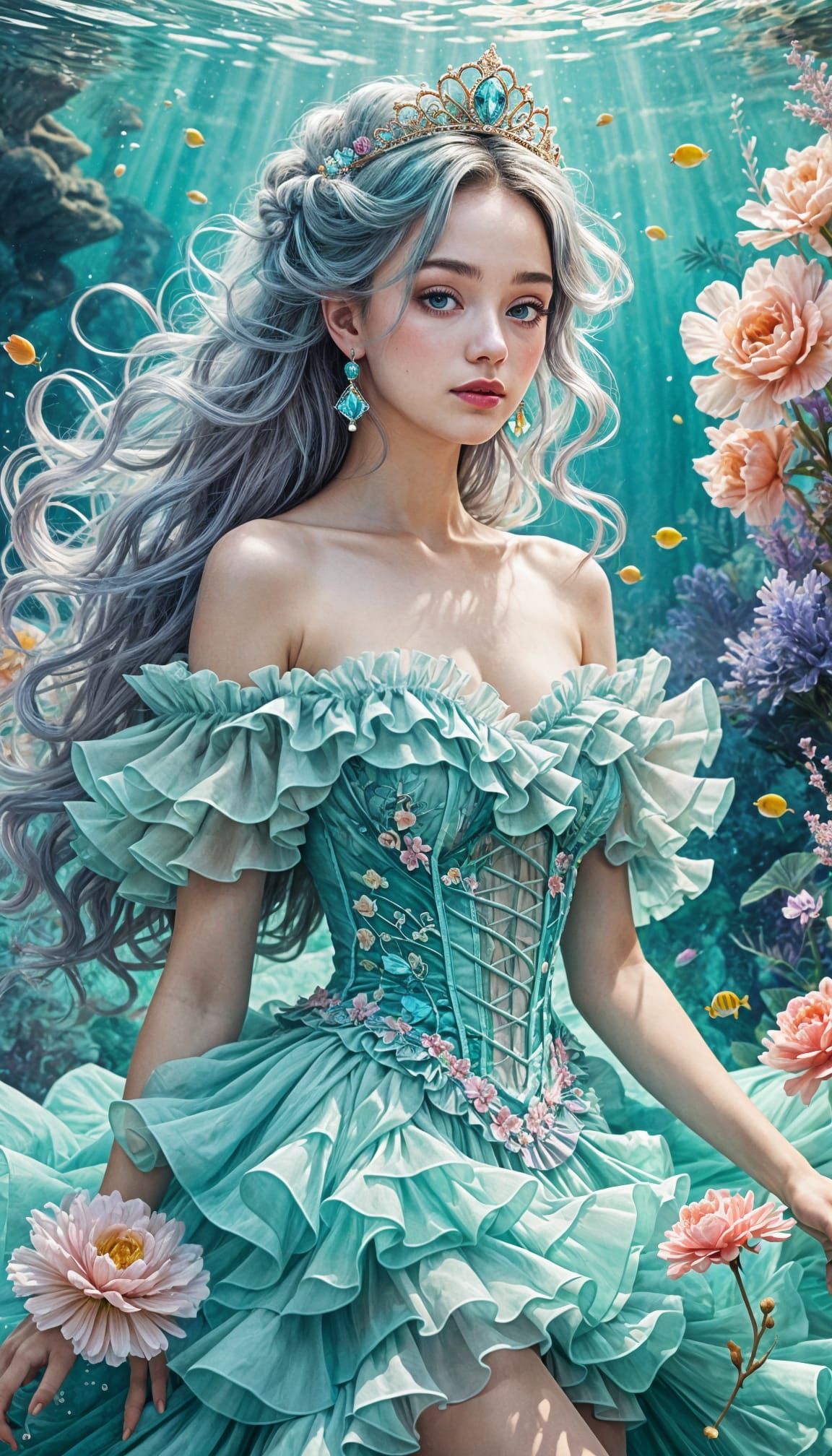 Hypermaximalist Aqua Princess