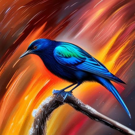 Starling Caught Between Fire and Ice