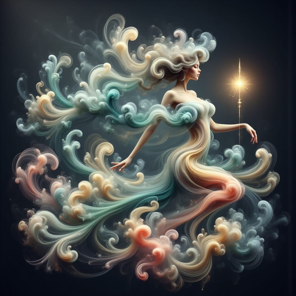 Ethereal Magic Flux: Stepping Into Infinity