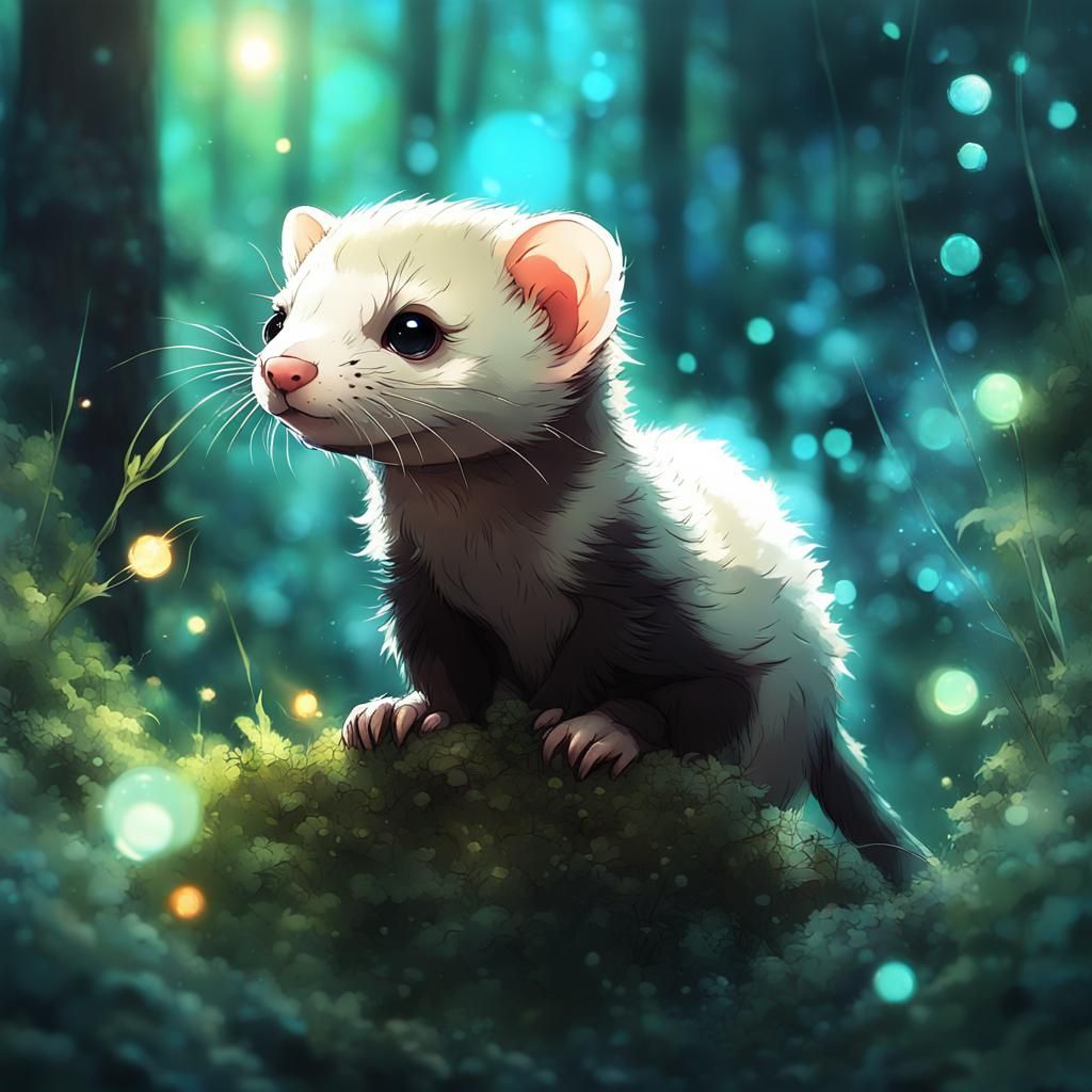 Baby ferret