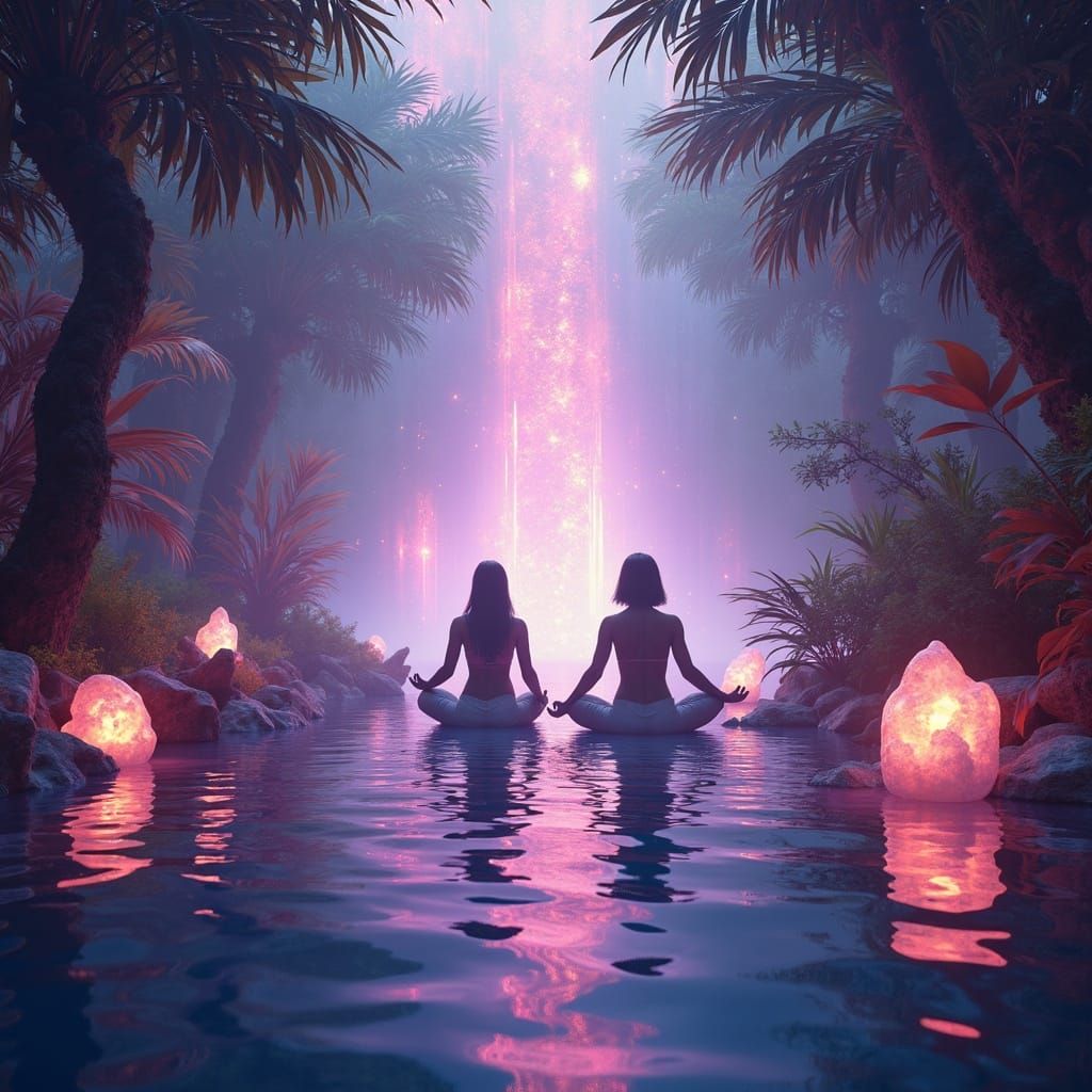 Mindful Movement in a Psychedelic Jungle