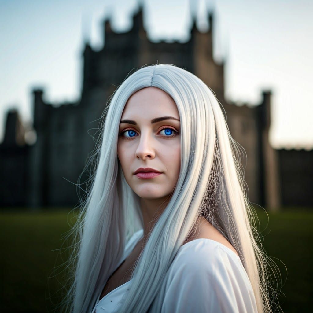 Determined Lady Timpani Stands Before Castle Bleck