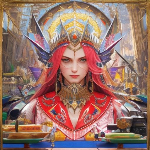 Detailed 3D Render of Angular Geometric Shapes