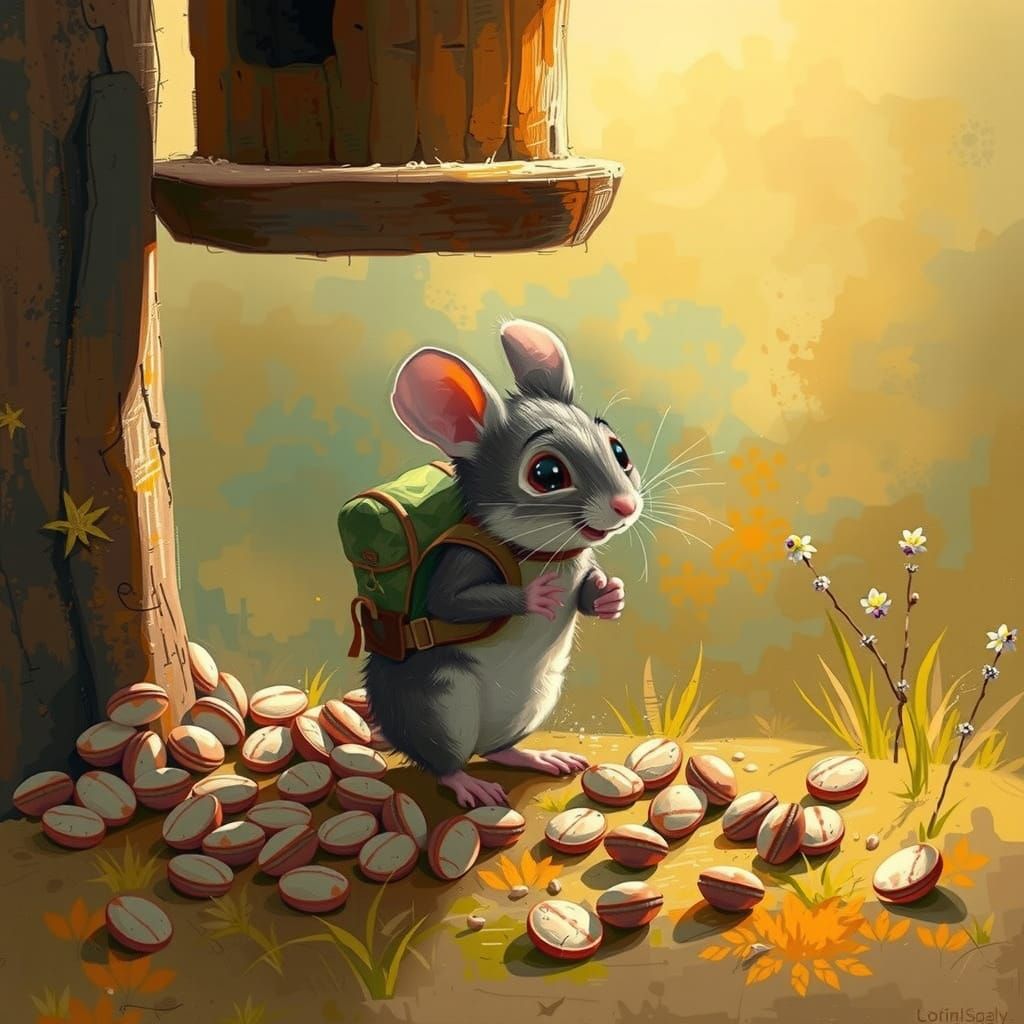 Mouse Thief: Hyperrealistic Backpacking Adventure
