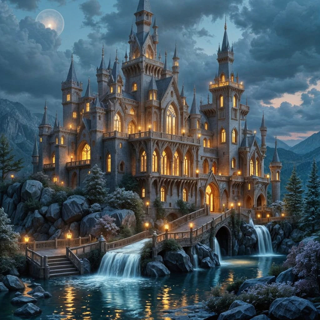 The palace of soft lanterns