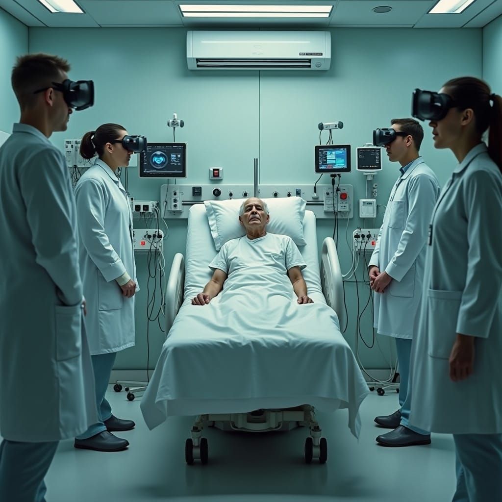 Elderly Patient Overwhelmed by Medical Technology