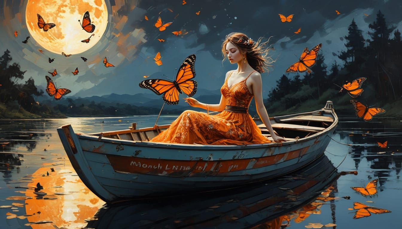 Moonlight Butterfly