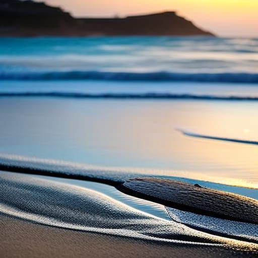 Picturesque Seashore Photography with Natural Bokeh