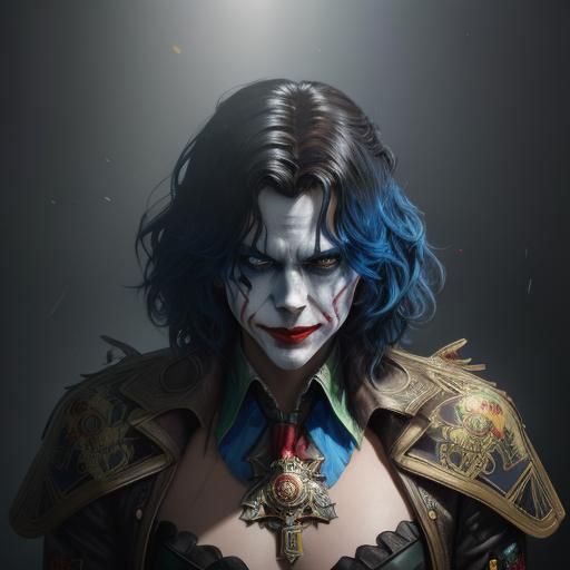 Joker at Burger King: Cinematic Portrait