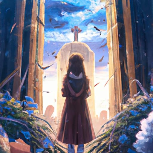 Anime Scourging: Jesus Christ Praying, Ghibli Style