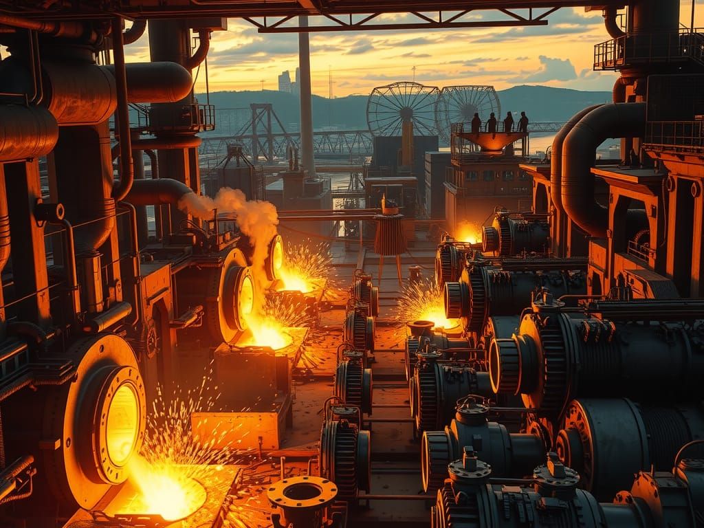 Steel mill