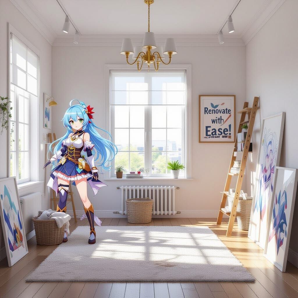 Anime Art Room Renovation Tips in Stunning 8K
