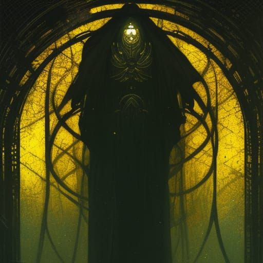 The King in Yellow: Dark Fantasy Concept Art