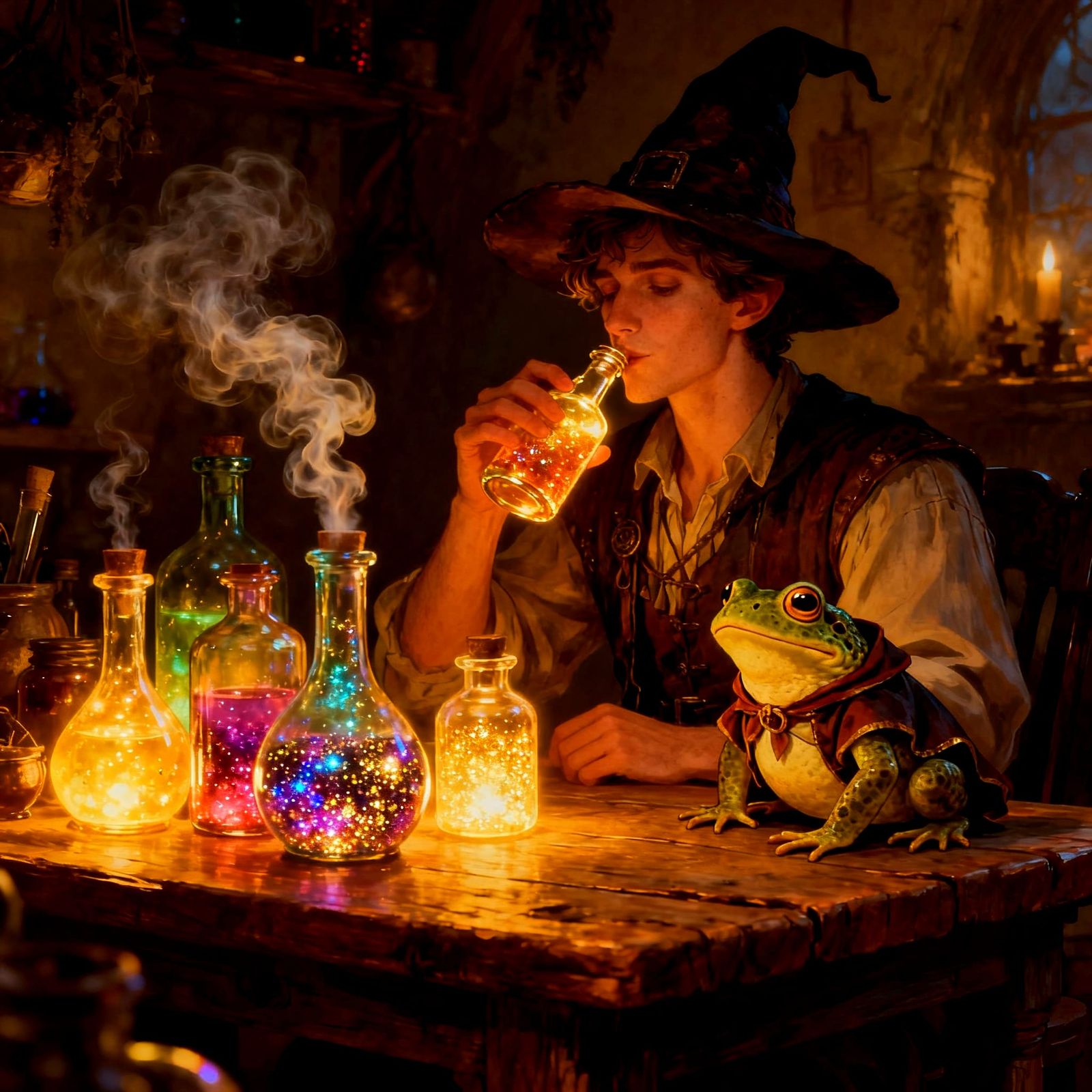 Magical Potion Taster in Witch's Workshop