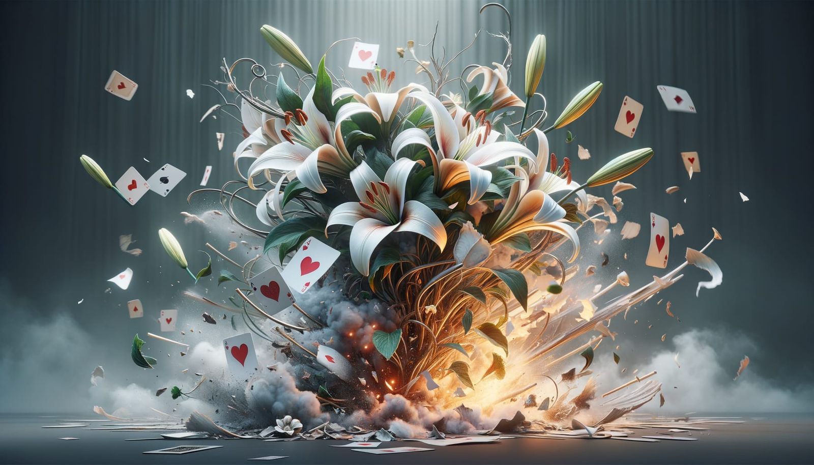 Liebe und Schönheit mit spielerischer Leidenschaft.