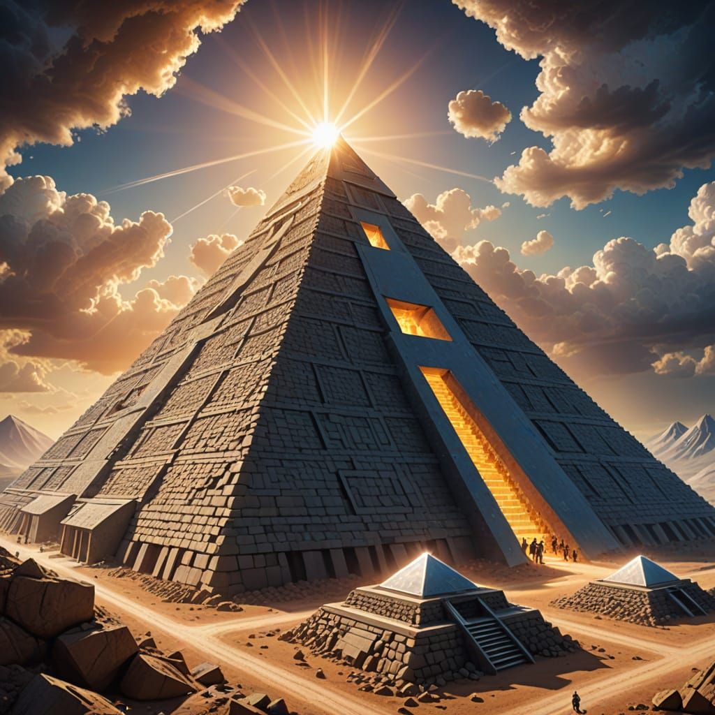 Military Invasion of Giant Pyramid Bitcoin Mine