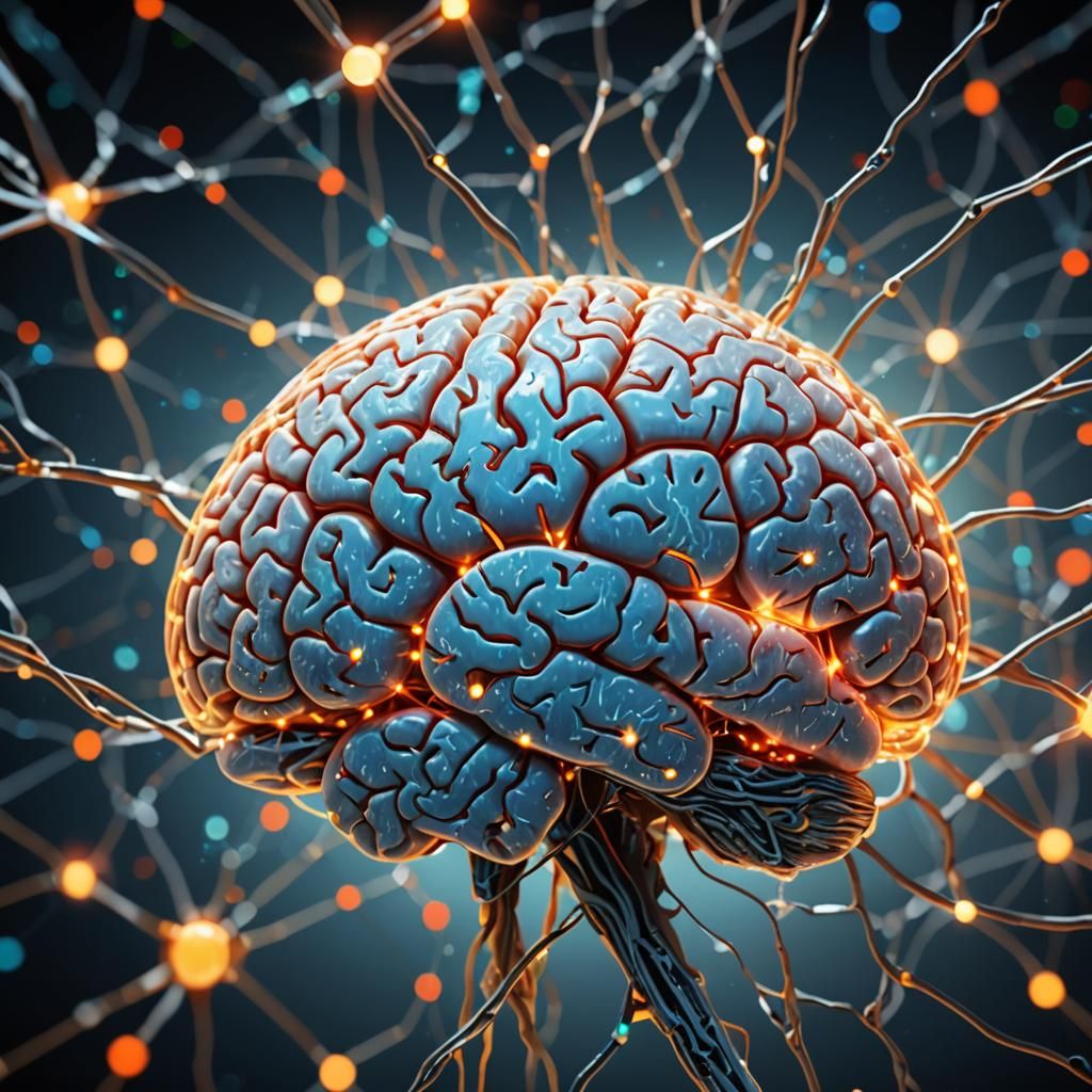 Illuminated Human Brain with Neural Networks