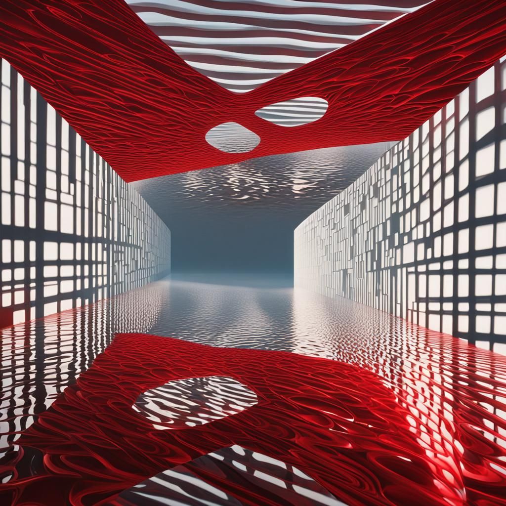 Infinite Interconnectedness: A Cinematic Glassy Vision