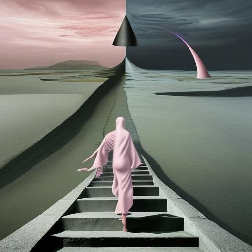 Surreal Dreamscape: Inner Tides and Sleepwalking