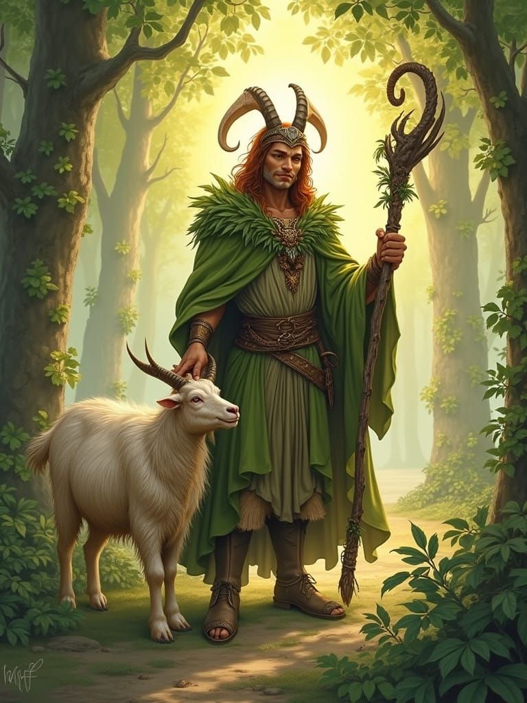 Bob Nature, tiefling druid