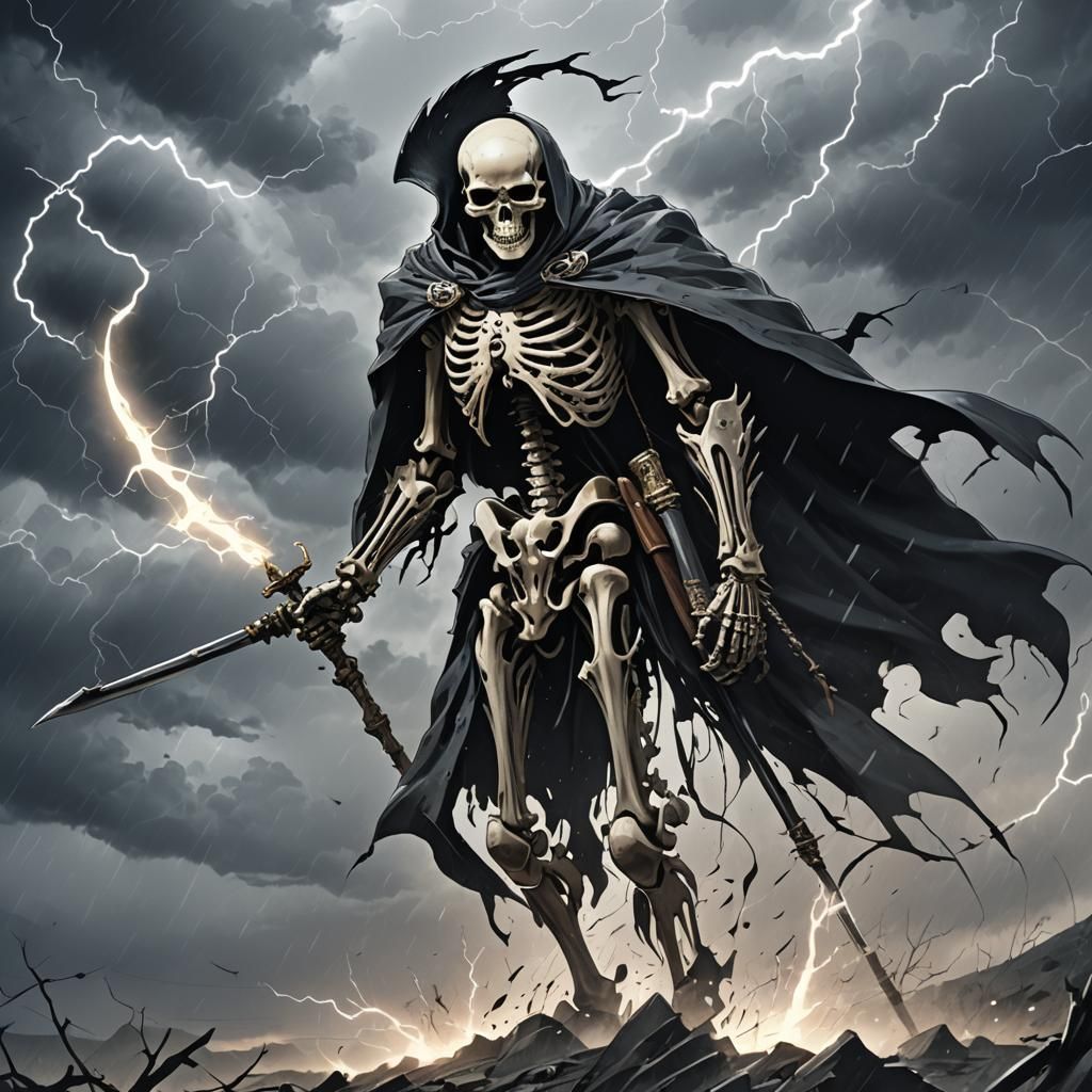 Death Rides in a Lightning Storm: Manga Scan