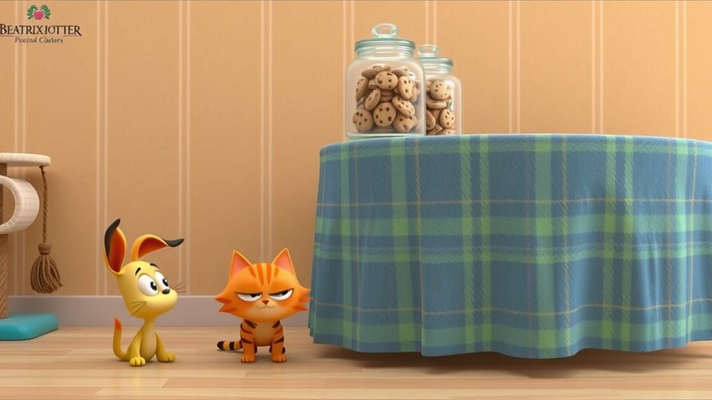 Whimsical Friends Eye Tasty Cookies