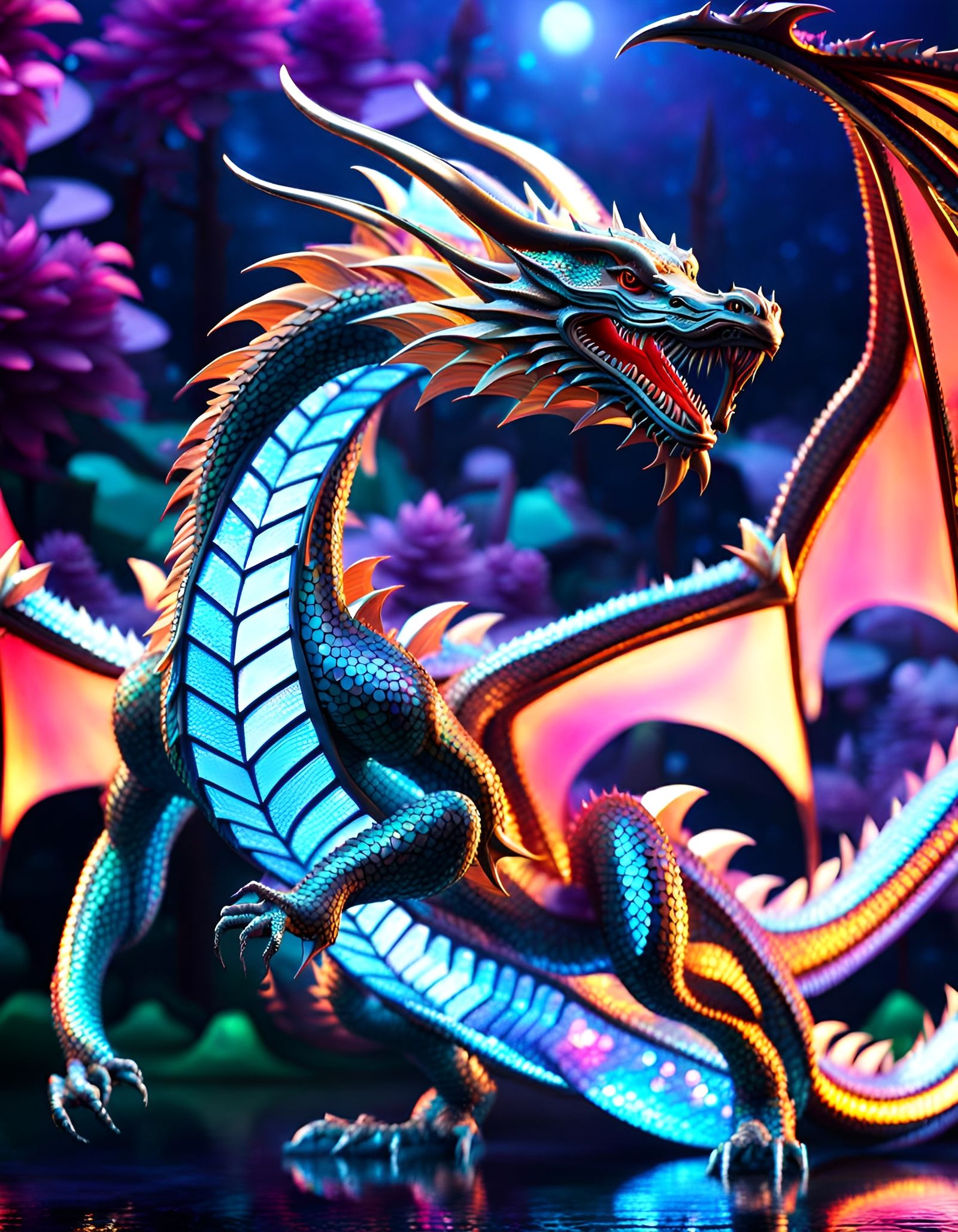 Holographic Dragon