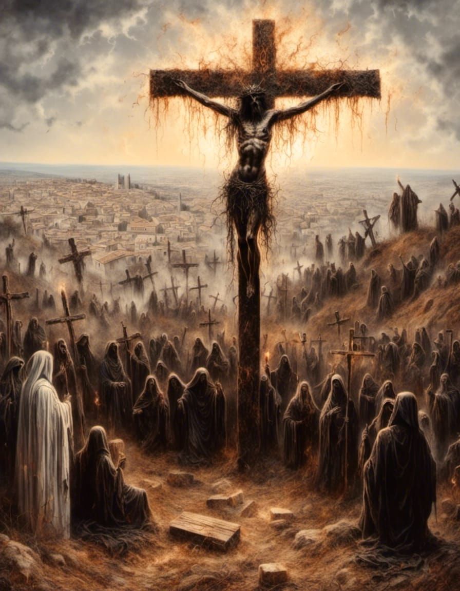 Crucifixion in horror movies