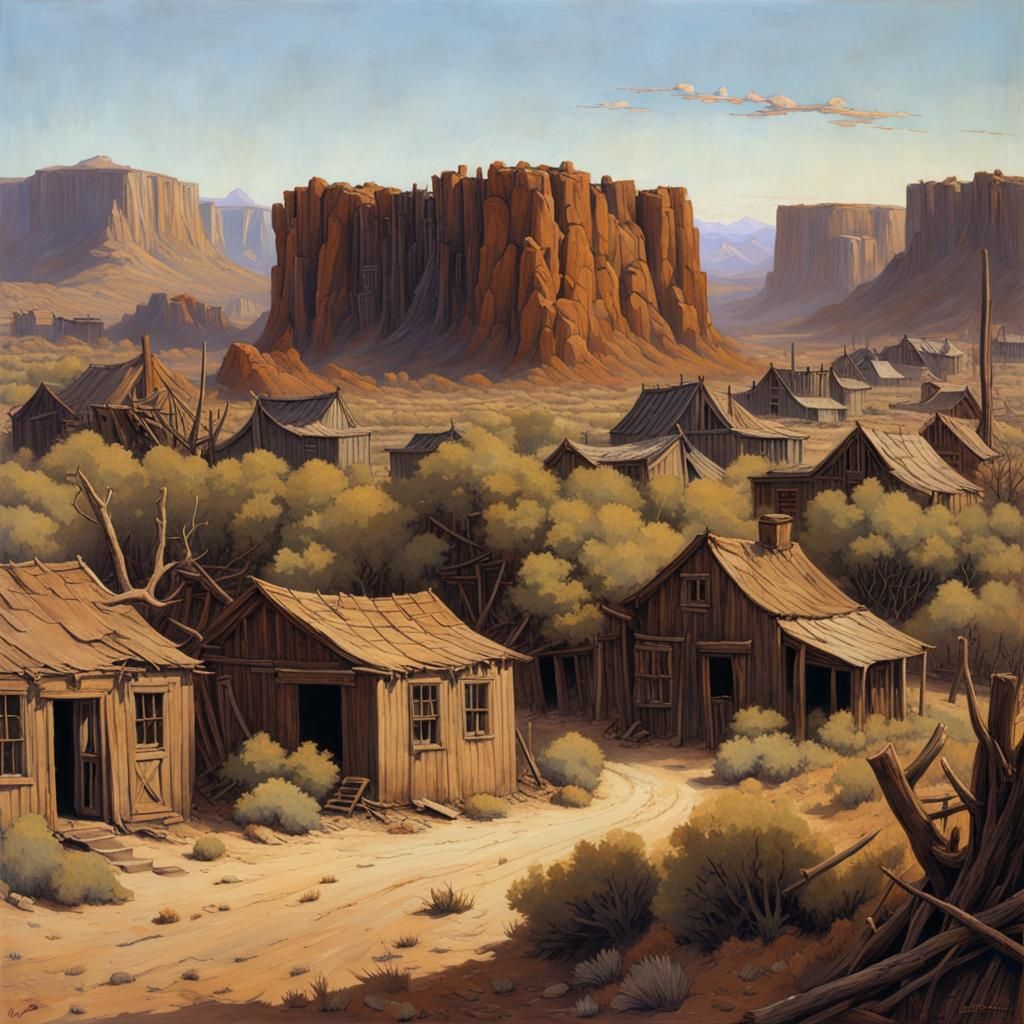 Abandoned Mining Camp