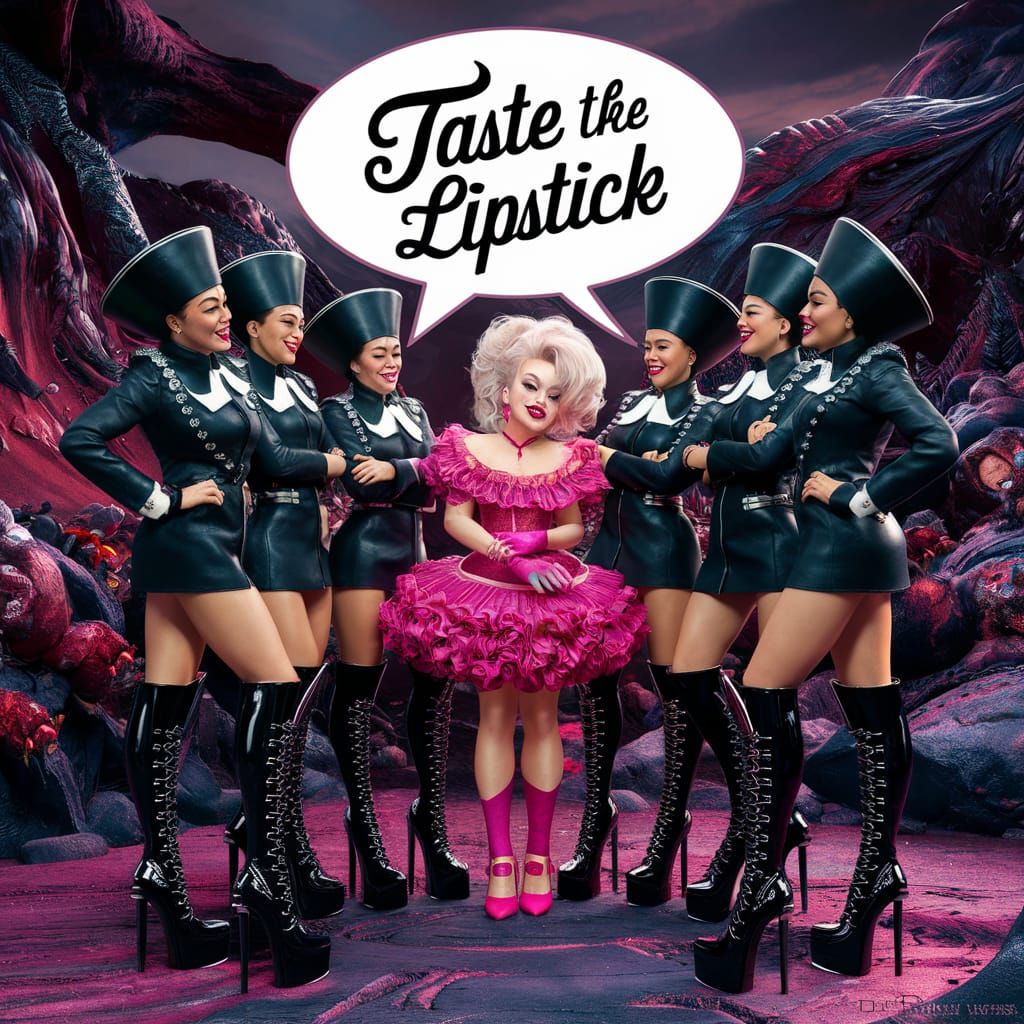 Fantasy Art: Confident Women Sharing a Laugh