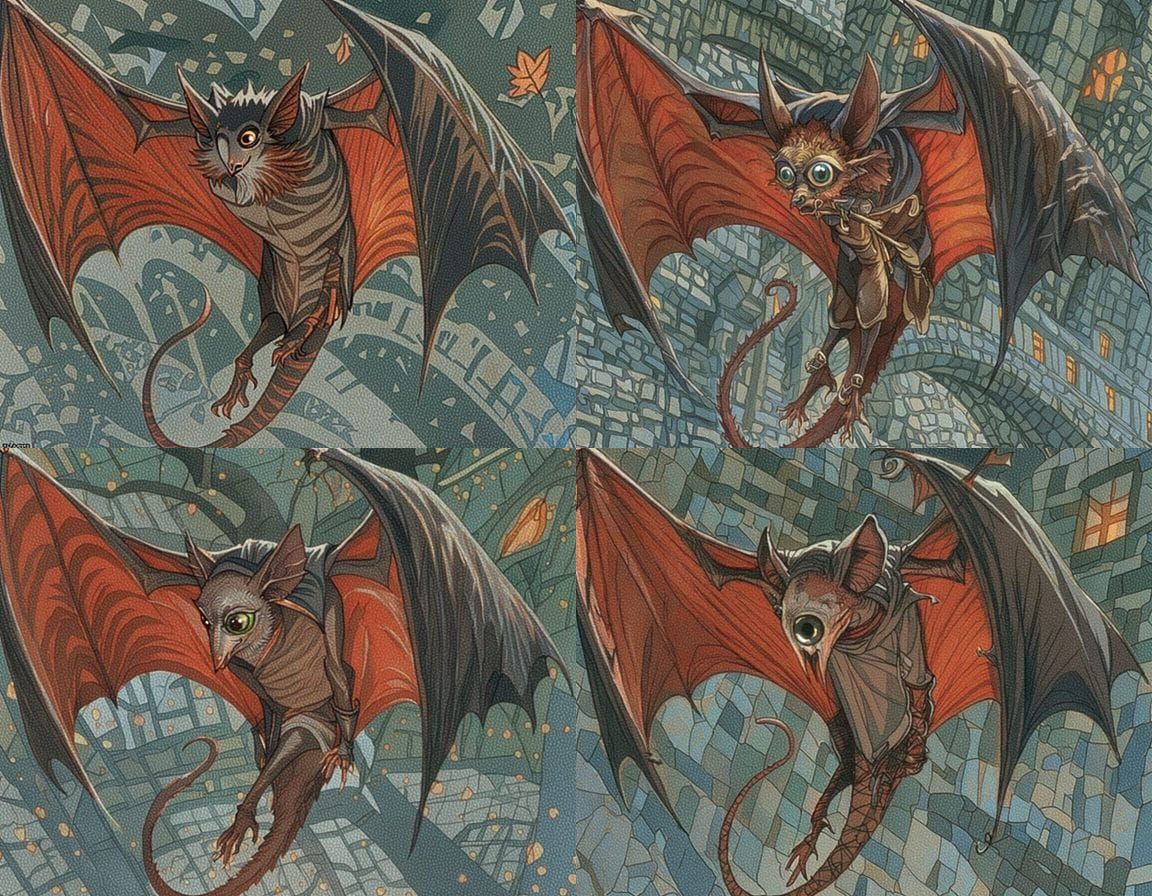 One-Eyed Fantasy Thief in Gray Cloak Steals in Shadows