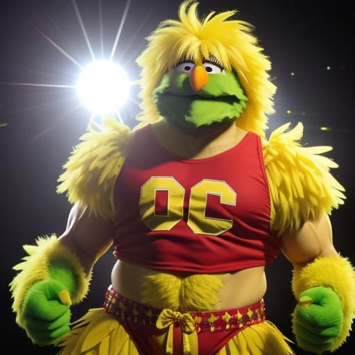 Big Bird Hulk Hogan Hybrid Fusion
