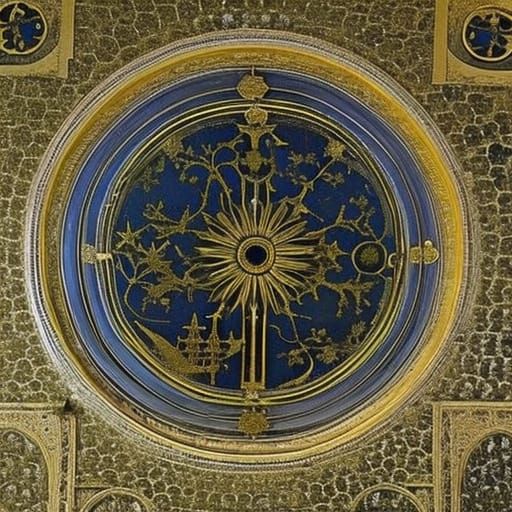 Visigothic Medieval Art: Full Moon