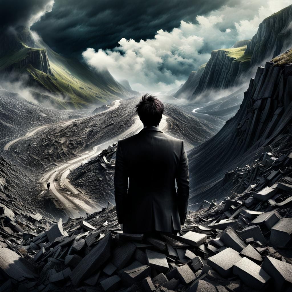 Surreal Landscape Inspired by Bohemian Rhapsody